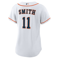 White Cam Smith Houston Astros Nike Women's Home Replica Jersey