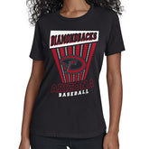 Black Arizona Diamondbacks Starter Women's Poster Print T-Shirt