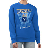 Royal Kansas City Royals Starter Women's Poster Print Pullover Sweatshirt