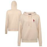 Khaki St. Louis Cardinals Levelwear Women's Cooperstown Collection Adorn Core Logo Pullover Hoodie
