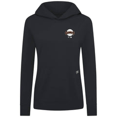 Black San Francisco Giants Levelwear Women's Cooperstown Collection Relay Core Logo Pullover Hoodie