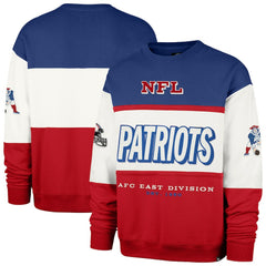 '47 Throwback Breeze Maximalist Sweatshirt - New England Patriots Sweatshirts