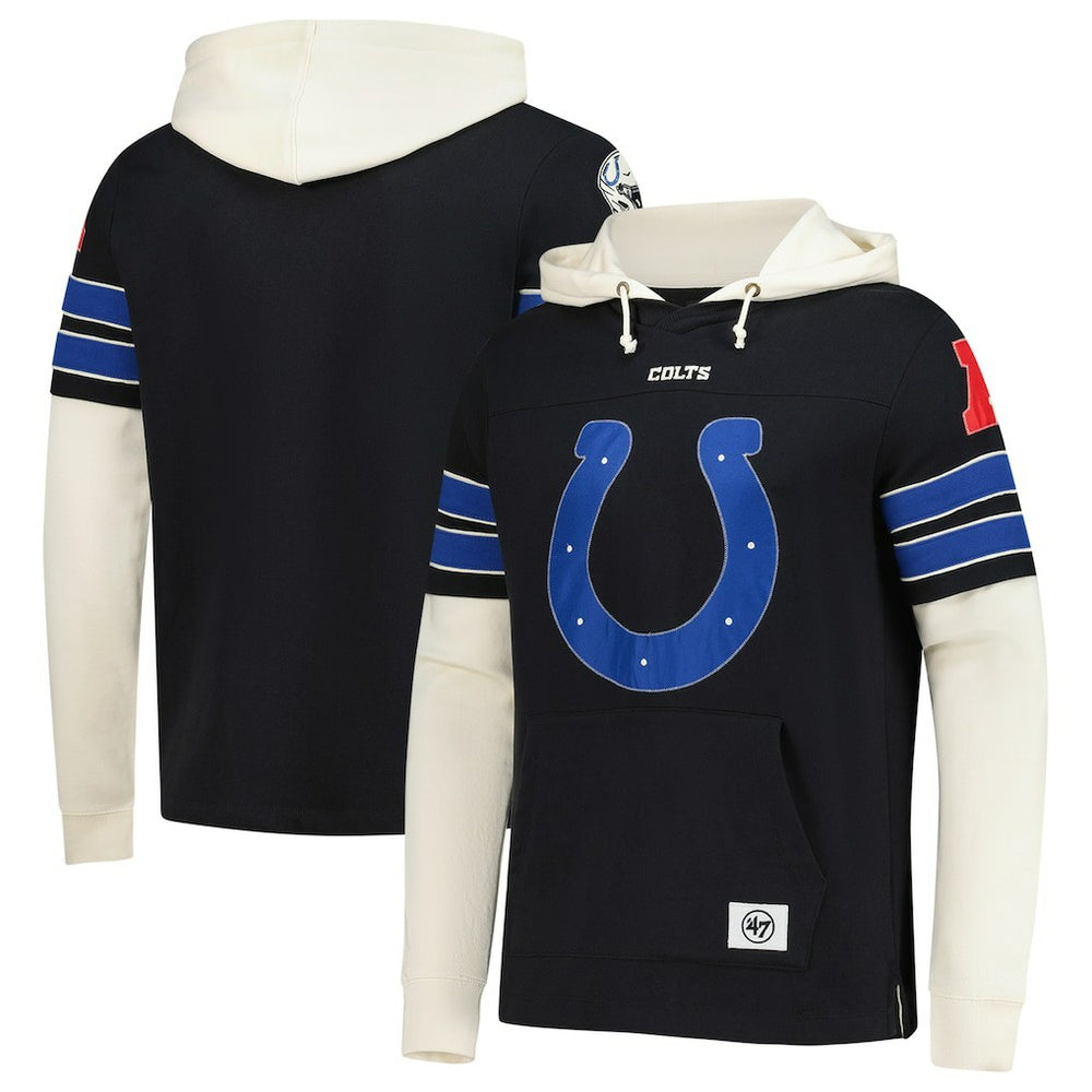 '47 Split Zone Cornerback Duo Hoodie - Indianapolis Colts Hoodies