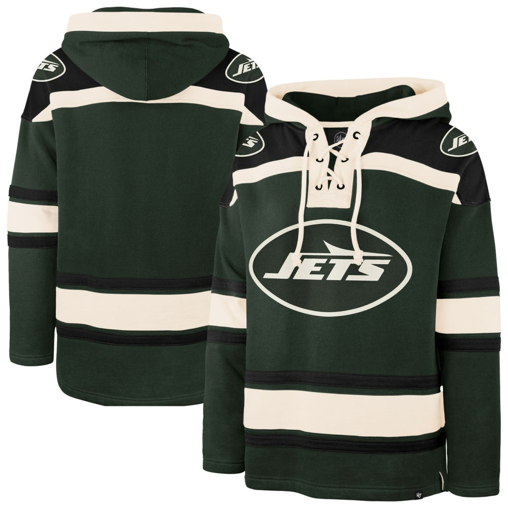'47 Men's Superior Lacer Hoodie - New York Jets Hoodies