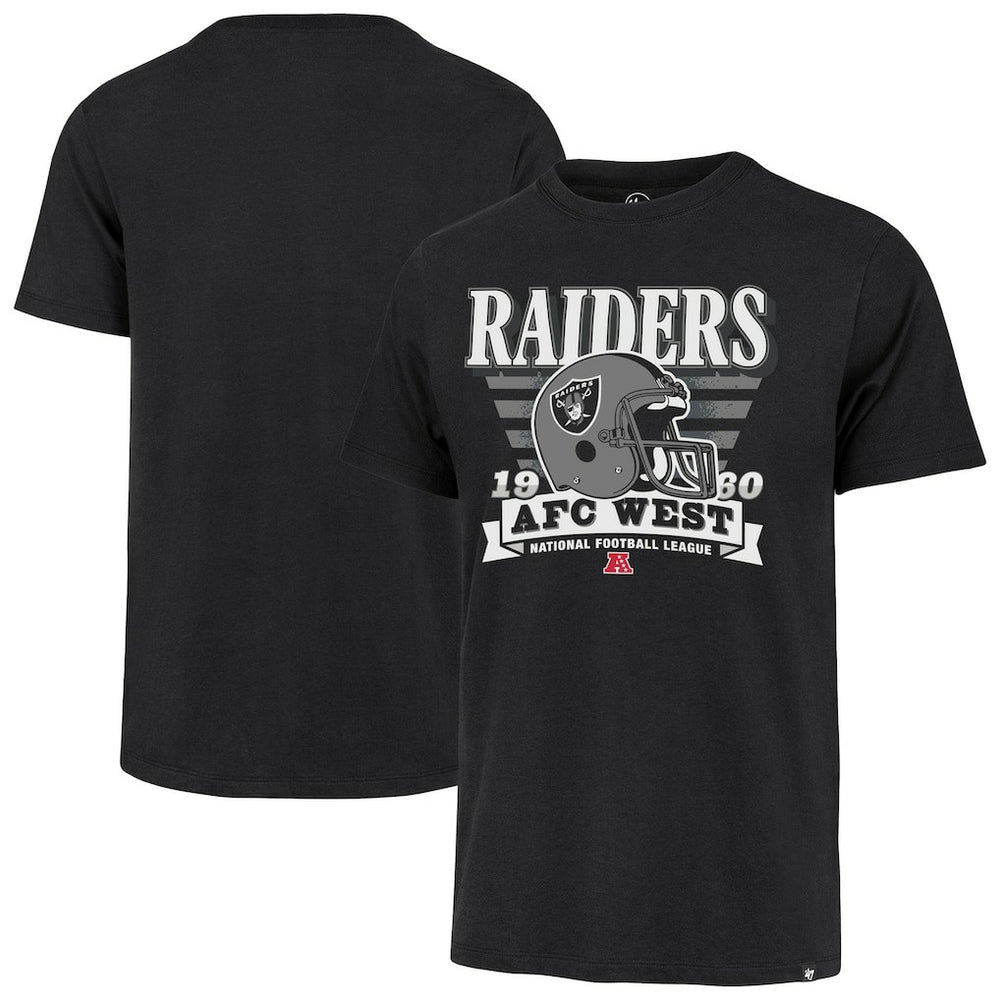 '47 Stripe Splash Franklin Throwback T-Shirt - Las Vegas Raiders T-shirts