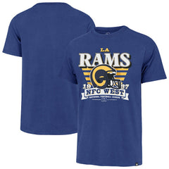 '47 Stripe Splash Franklin Throwback T-Shirt - Los Angeles Rams T-shirts