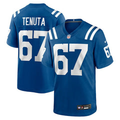 Luke Tenuta Team Game Jersey - Indianapolis Colts Jerseys