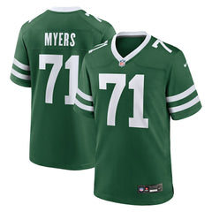Josh Myers Team Game Jersey - New York Jets Jerseys