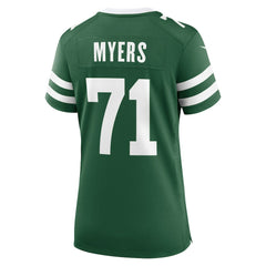 Josh Myers Women's Game Jersey - New York Jets Jerseys