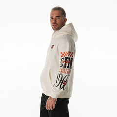 The Wild Collective Unisex Stacked Graphic Sleeve Fleece Hoodie - Cincinnati Bengals Hoodies