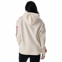 The Wild Collective Unisex Stacked Graphic Sleeve Fleece Hoodie - Houston Texans Hoodies