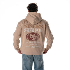 The Wild Collective Unisex Oversized Graphic Fleece Hoodie - San Francisco 49ers Hoodies