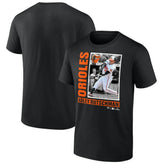 Black Adley Rutschman Baltimore Orioles Player Hot Streak T-Shirt