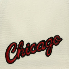 Mitchell & Ness Chicago Bulls Ochre Dusted Double Two-Toned Pro Crown Adjustable Hat