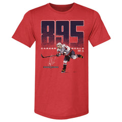 NHL Alexander Ovechkin Washington Capitals 500 Level NHL All-Time Leading Goal Scorer Tri-Blend Bold T-Shirt