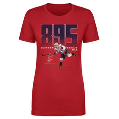 NHL Alexander Ovechkin Washington Capitals 500 Level Women's NHL All-Time Leading Goal Scorer Bold T-Shirt