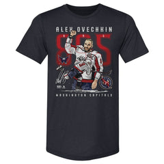 NHL Alexander Ovechkin Washington Capitals 500 Level NHL All-Time Leading Goal Scorer Tri-Blend The Shot T-Shirt