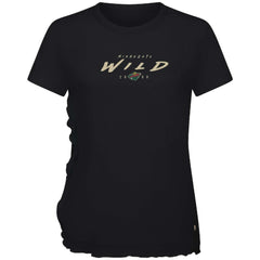 NHL Minnesota Wild Levelwear Women's Airflow Scratched T-Shirt