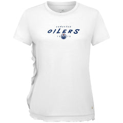 NHL Edmonton Oilers Levelwear Women's Airflow Scratched T-Shirt