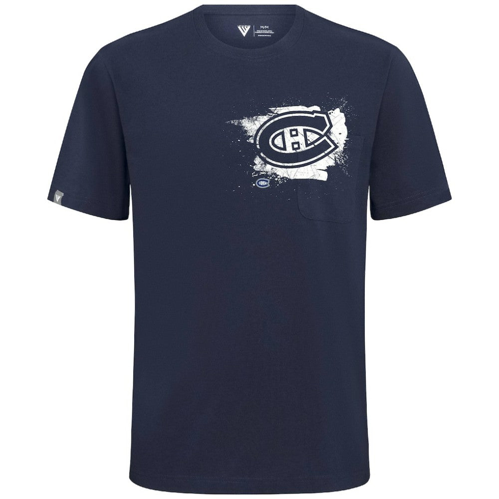 NHL Montreal Canadiens Levelwear Focal Blasted T-Shirt