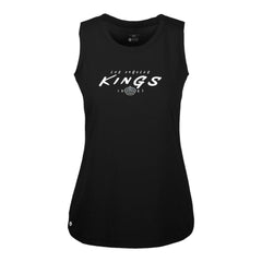 NHL Los Angeles Kings Levelwear Women's Macy Scratched Tank Top