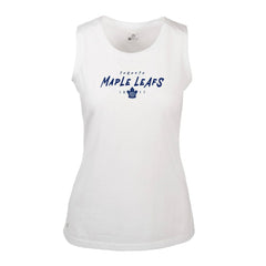 NHL Toronto Maple Leafs Levelwear Women's Macy Scratched Tank Top