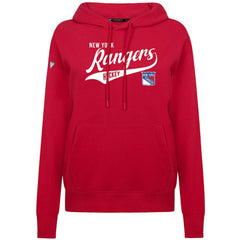 NHL New York Rangers Levelwear Women's Adorn Glide Pullover Hoodie