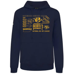 NHL Nashville Predators Levelwear Podium Campaign Pullover Hoodie