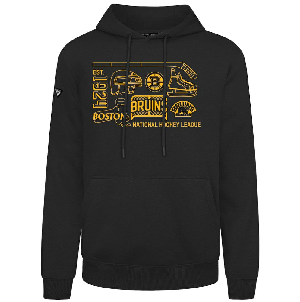 NHL Boston Bruins Levelwear Podium Campaign Pullover Hoodie