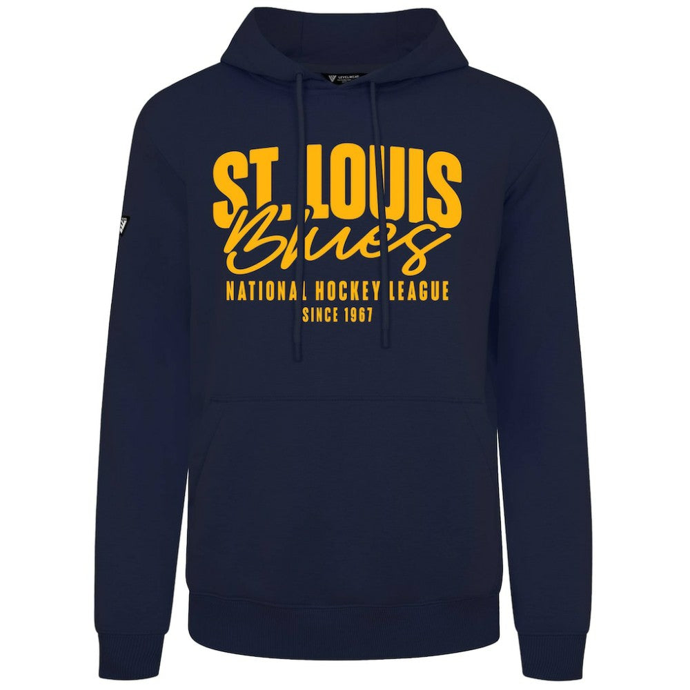 NHL St. Louis Blues Levelwear Podium Response Pullover Hoodie