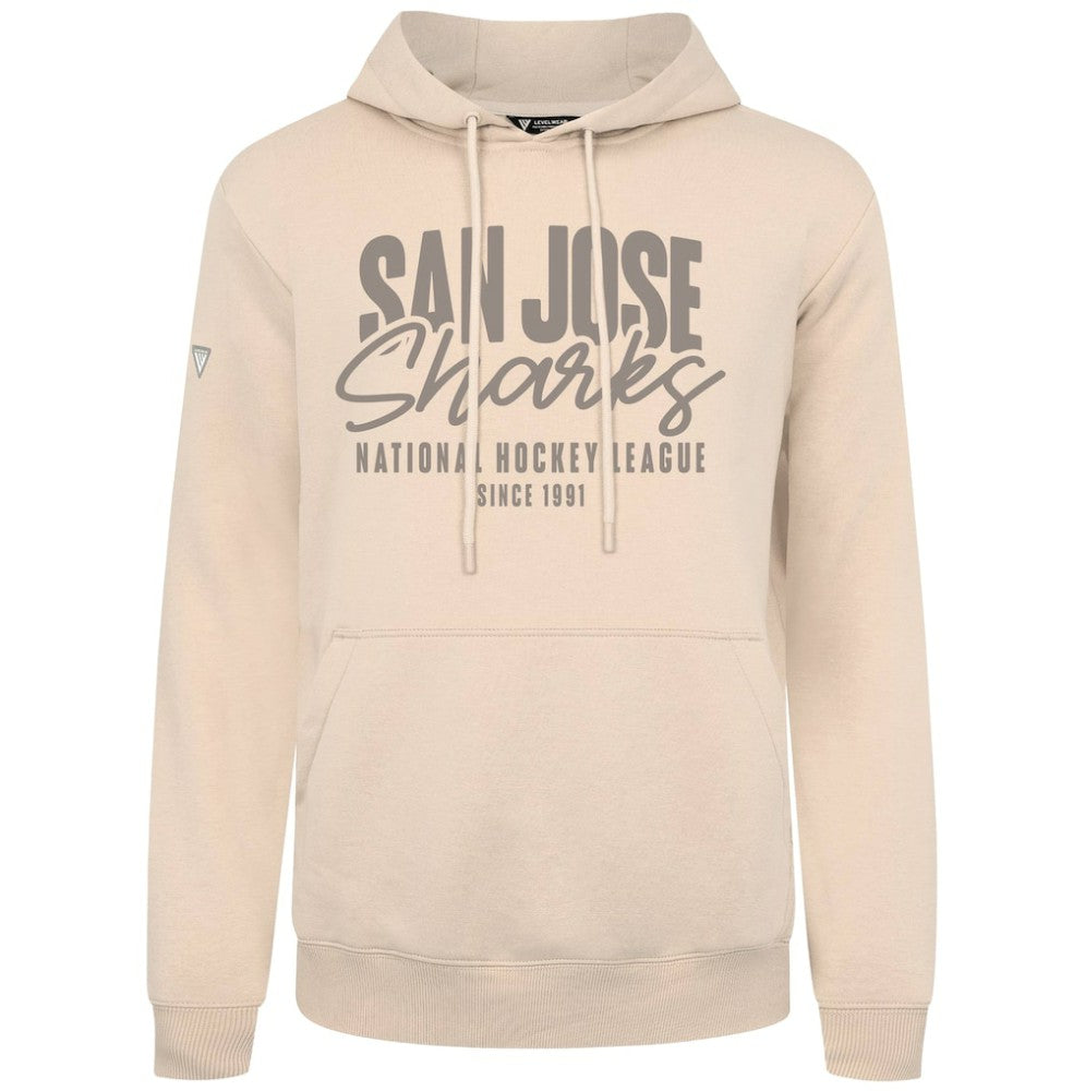 NHL San Jose Sharks Levelwear Podium Response Pullover Hoodie