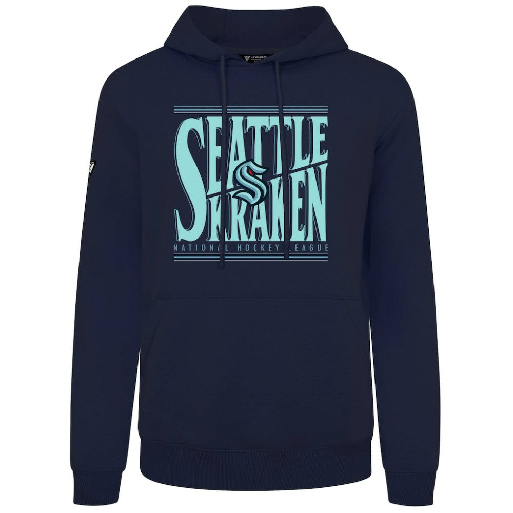 NHL Seattle Kraken Levelwear Podium Powerhouse Pullover Hoodie