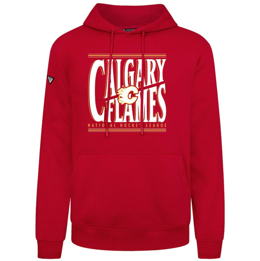 NHL Calgary Flames Levelwear Podium Powerhouse Pullover Hoodie