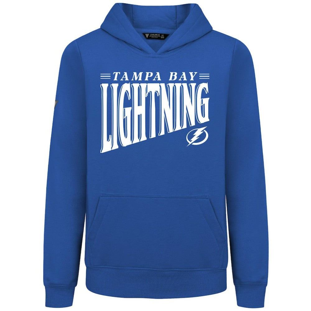 NHL Tampa Bay Lightning Levelwear Youth Jr Podium Tally Pullover Hoodie