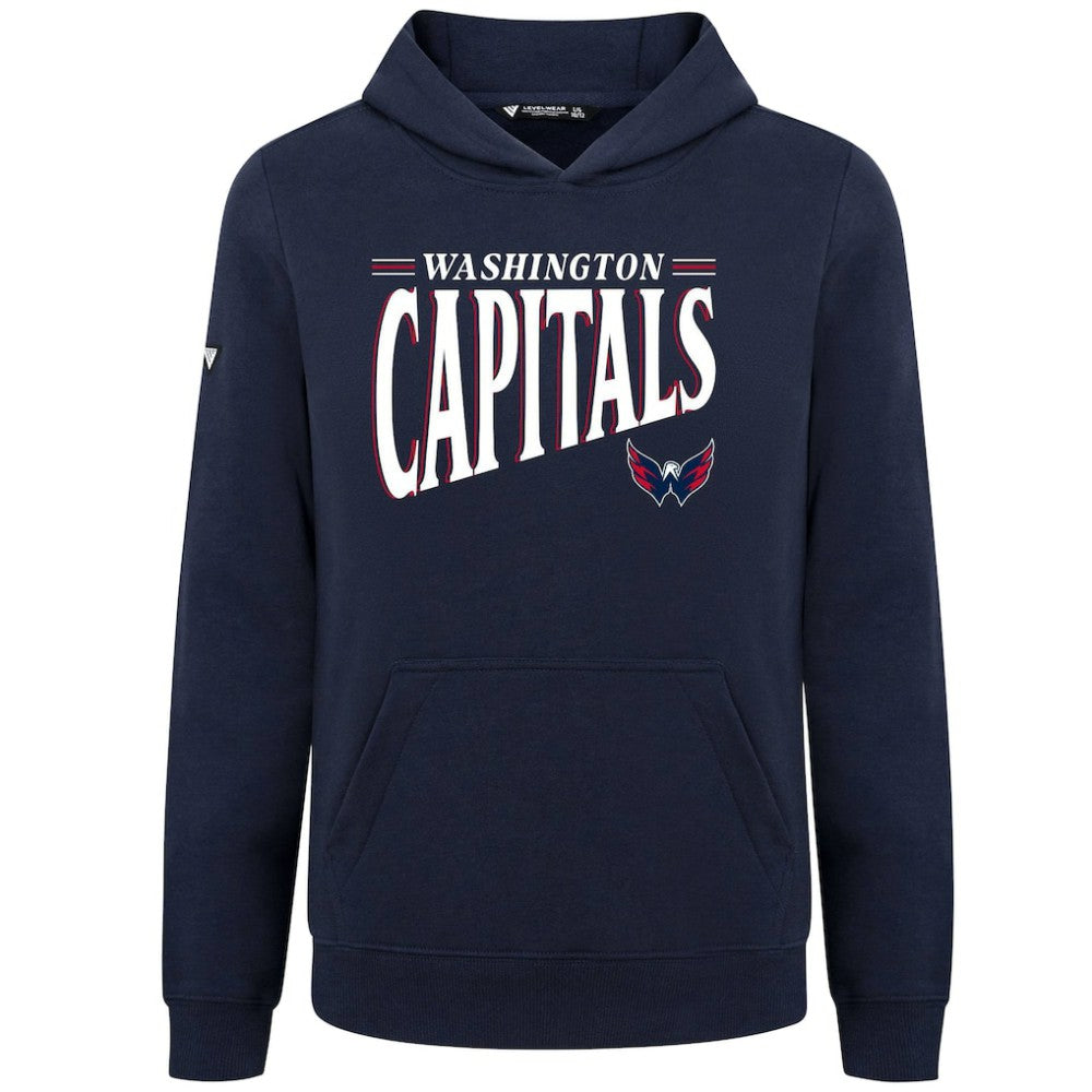 NHL Washington Capitals Levelwear Youth Jr Podium Tally Pullover Hoodie
