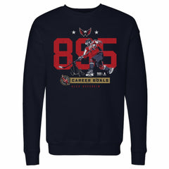 NHL Alexander Ovechkin Washington Capitals 500 Level Number Pullover Sweatshirt