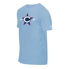 Light Blue Cincinnati Reds New Era 2025 MLB All-Star Game Workout T-Shirt