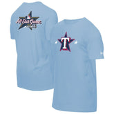 Light Blue Texas Rangers New Era 2025 MLB All-Star Game Workout T-Shirt