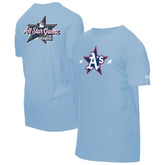 Light Blue Athletics New Era 2025 MLB All-Star Game Workout T-Shirt