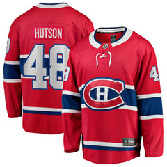 NHL Lane Hutson Montreal Canadiens Fanatics Home Breakaway Jersey