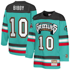 Mitchell & Ness Mike Bibby Memphis Grizzlies Youth Maxxed Out 2.0 Fashion Hockey Jersey