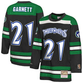 Mitchell & Ness Kevin Garnett Minnesota Timberwolves Youth Maxxed Out 2.0 Fashion Hockey Jersey