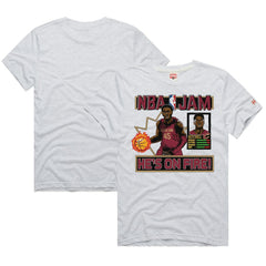 Donovan Mitchell Cleveland Cavaliers Homage Unisex NBA Jam Tri-Blend T-Shirt sale