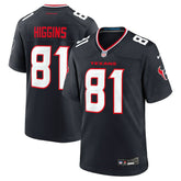 Jayden Higgins Game Jersey - Houston Texans Jerseys