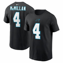 Tetairoa McMillan Name & Number T-Shirt - Carolina Panthers T-shirts
