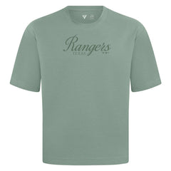 Green Texas Rangers Levelwear Ethereal Oversized Luxe Signature Knit T-Shirt