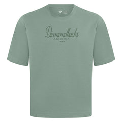 Green Arizona Diamondbacks Levelwear Ethereal Oversized Luxe Signature Knit T-Shirt