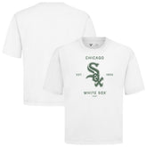White Chicago White Sox Levelwear Crossway Oversized Luxe Signature Knit T-Shirt