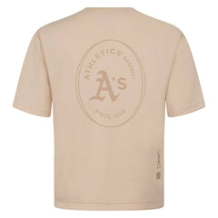 Khaki Athletics Levelwear Signet Oversized Luxe Signature Knit T-Shirt