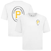 White Pittsburgh Pirates Levelwear Signet Oversized Luxe Signature Knit T-Shirt